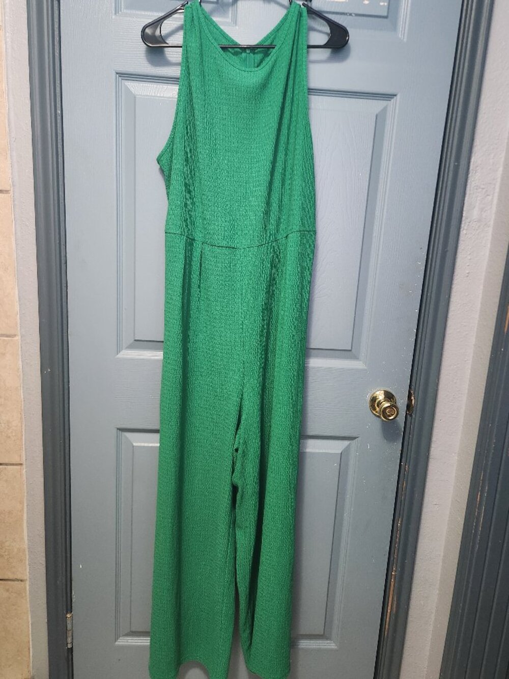 Cute forest green romper